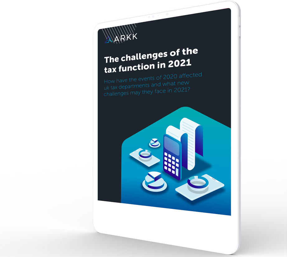 The challenges of the tax function in 2021 report icon png